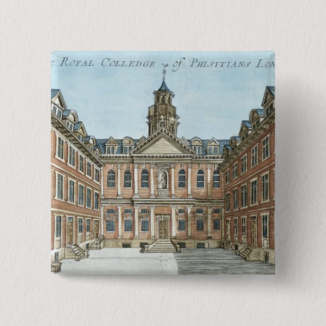 The Royal College of Physicians Pinback Button (Front)