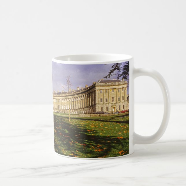 The Royal Crescent, Bath. Coffee Mug (Right)