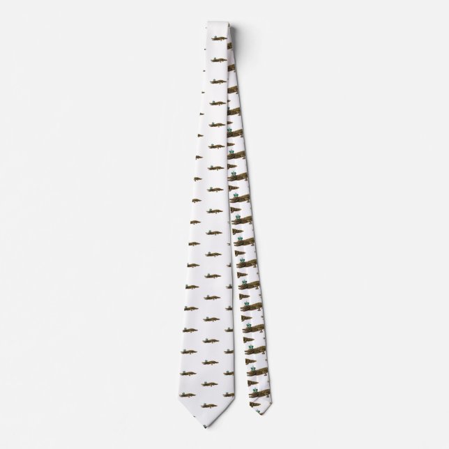The Royal Croc - Jewel Alligator Neck Tie (Front)