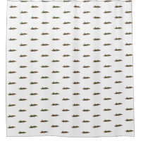 Alligator Shower Curtain, Zazzle