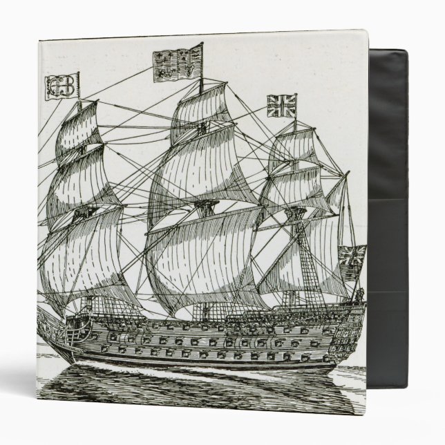The Royal George 3 Ring Binder (Front/Inside)