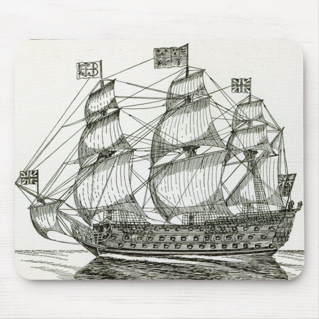 The Royal George Mouse Pad (Front)