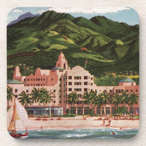 The Royal Hawaiian Hotel Beverage Coaster