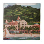 The Royal Hawaiian Hotel Ceramic Tile at Zazzle
