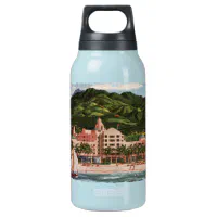 Custom SIGG Hot & Cold Flask w/ Tea Filter 0.3L. Insulated Water Bottle, Zazzle