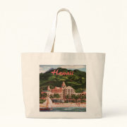 The Royal Hawaiian Hotel Large Tote Bag