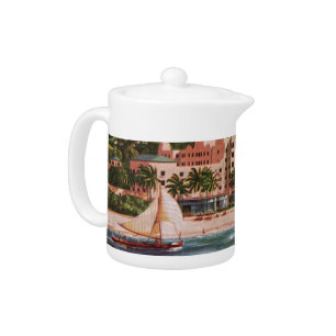 The Royal Hawaiian Hotel Teapot