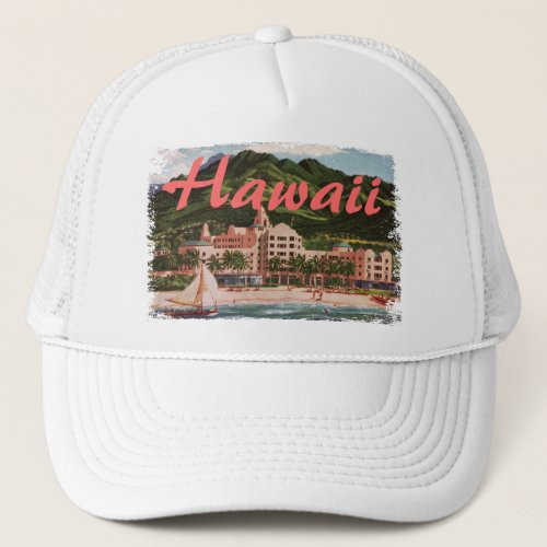 The Royal Hawaiian Hotel Trucker Hat