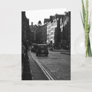 The Royal Mile, Edinburgh, Scotland Card