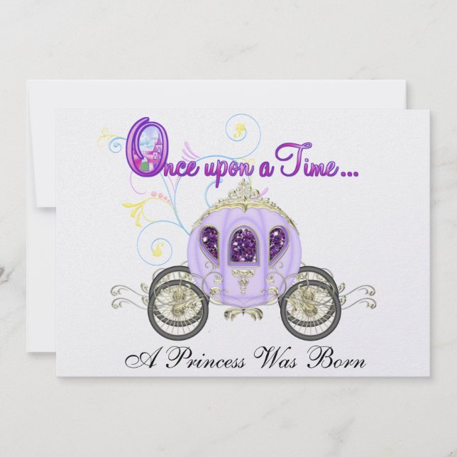 The Royal Princess Party - SRF Invitation (Front)