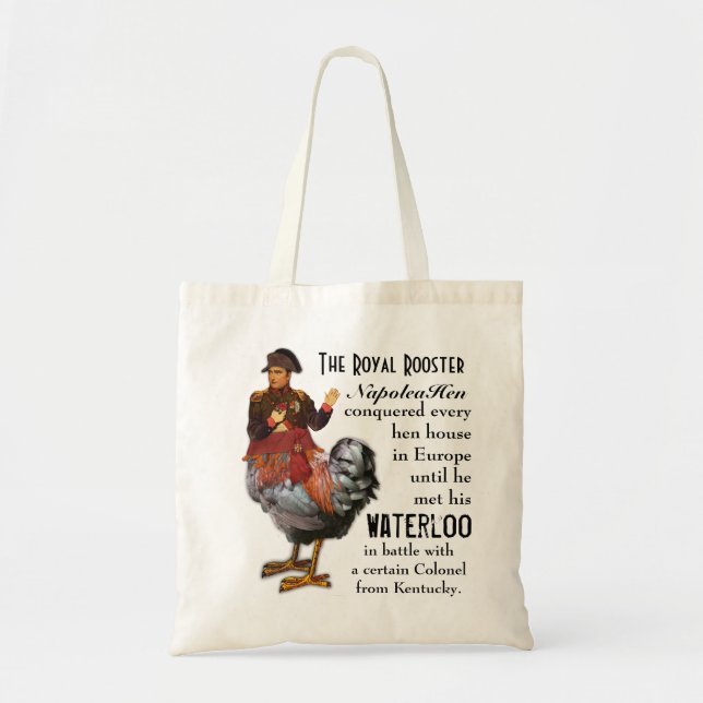 The Royal Rooster NapoleaHen Tote Bag (Front)