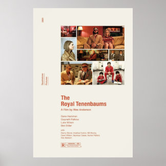 The Royal Tenenbaums Poster