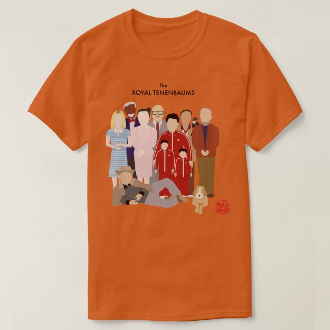 The Royal Tenenbaums T-Shirt (Design Front)