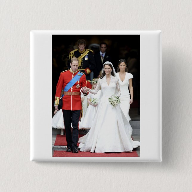 The Royal Wedding 9 Pinback Button (Front)