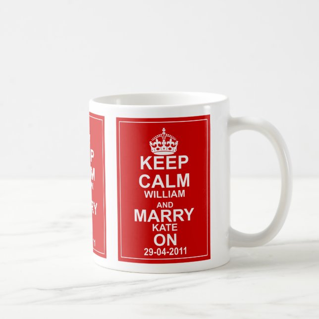 The Royal Wedding Coffee Mug (Right)