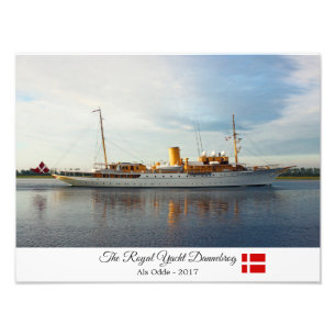 The Royal Yacht Dannebrog Photo Print! Print