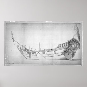 The Royal Yacht 'Mary' Poster