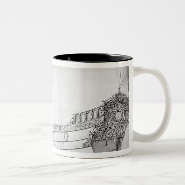 The Royal Yacht 'Mary' Two-Tone Coffee Mug (Right)