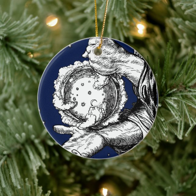 The Rubaiyat of Omar Khayyam Creation Ceramic Ornament (Tree)