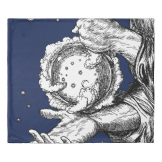 The Rubaiyat of Omar Khayyam Creation Duvet Cover