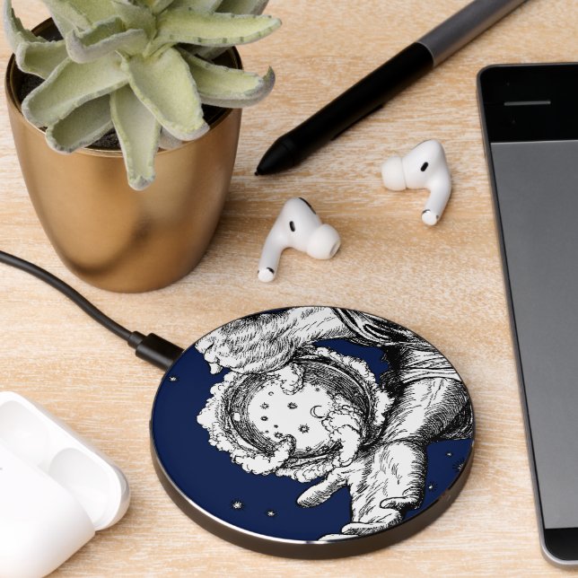The Rubaiyat of Omar Khayyam Creation Wireless Charger (Desk 2)