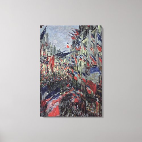 The Rue Saint_Denis Canvas Print