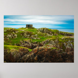 The Rugged Sentinel of the Celtic Coast Poster