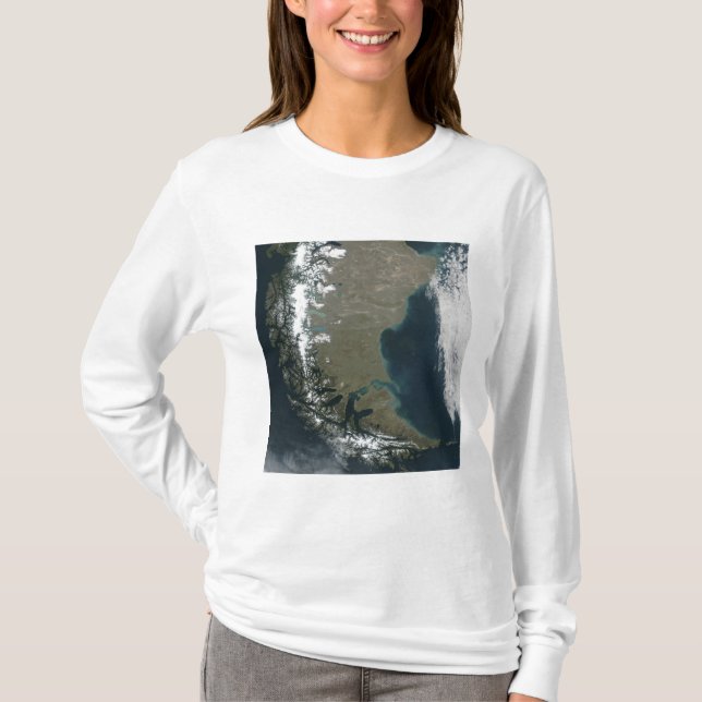 The rugged, snow-capped Andes T-Shirt (Front)