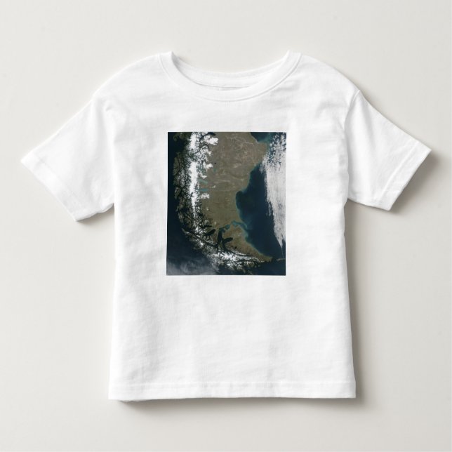 The rugged, snow-capped Andes Toddler T-shirt (Front)