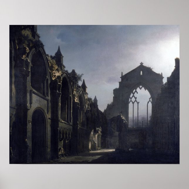 The Ruins of Holyrood Chapel Poster (Front)