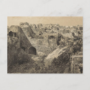 The Ruins of the Pool of Bethesda in Jerusalem Postcard