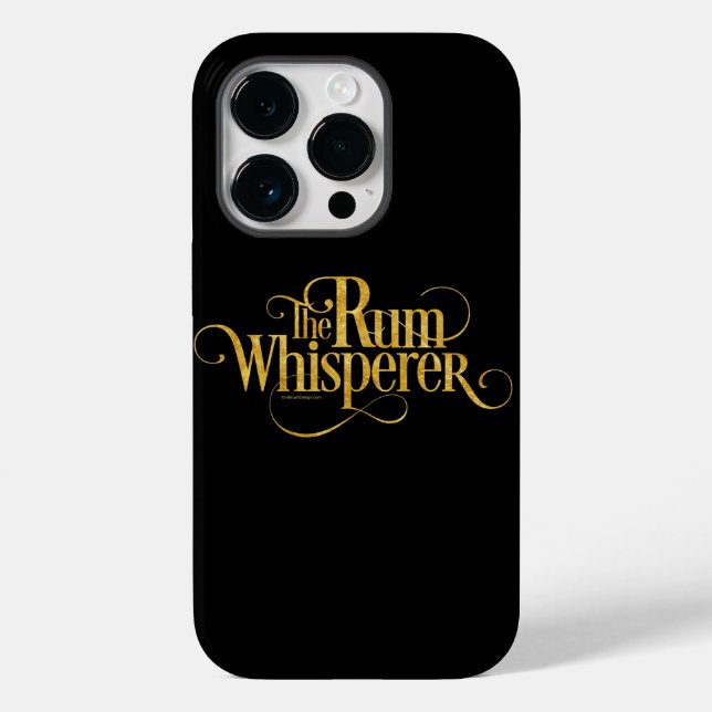 The Rum Whisperer Case-Mate iPhone Case (Back)