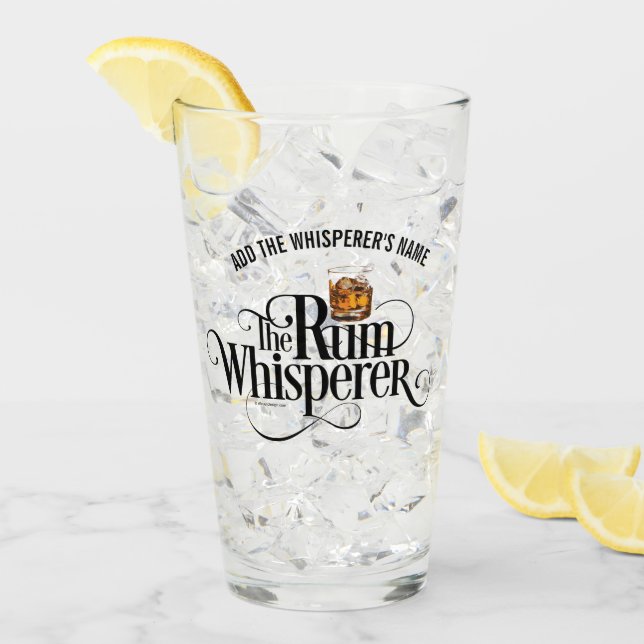 The Rum Whisperer Glass (Front Ice)