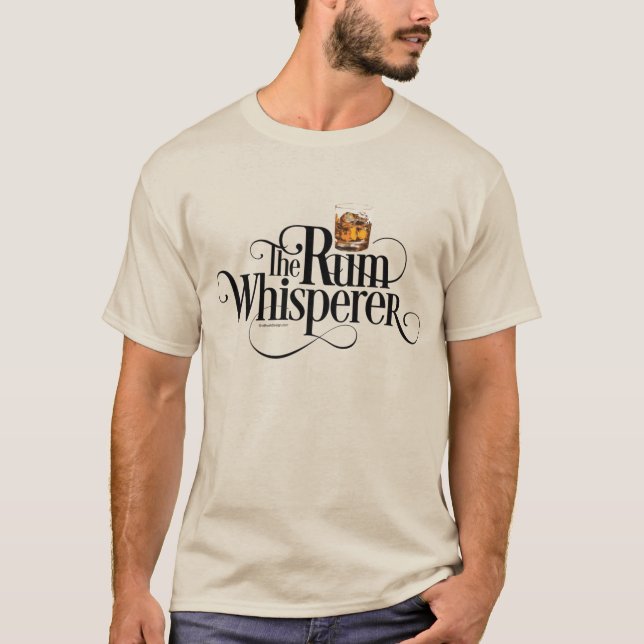 The Rum Whisperer T-Shirt (Front)