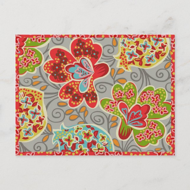 The Rumba Dance - Gray Postcard (Front)