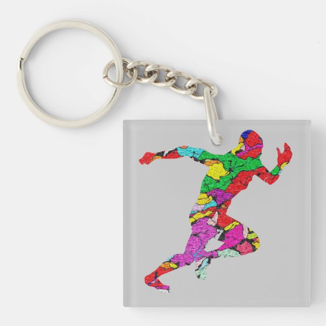 The Runner Keychain (Front)