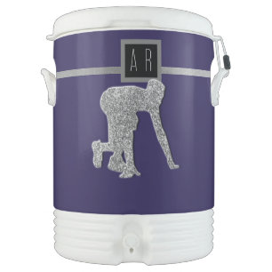 The runner - Sports Monogrammed Beverage Cooler