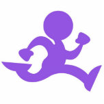 The Running Man Cutout<br><div class="desc">You know you want to have the Running Man everywhere!</div>