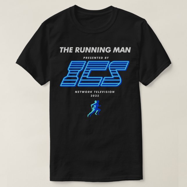 The Running Man presented by ICS Network Televisio T-Shirt (Design Front)