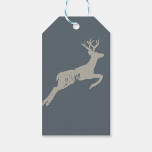 The Running Stag Gift Tags