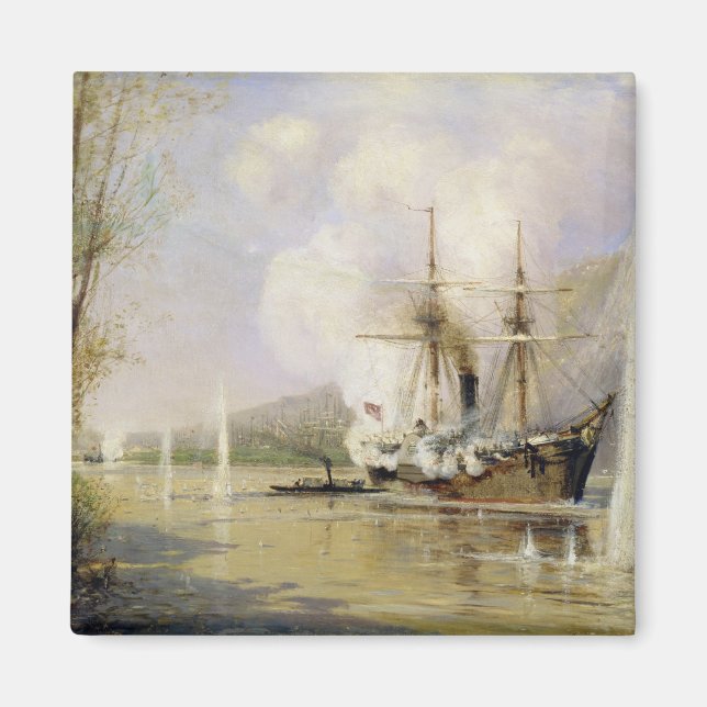 The Russian Destroyer 'Shutka' Magnet (Front)