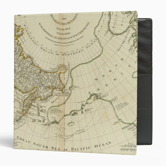 The Russian Discoveries 3 Ring Binder (Front/Inside)