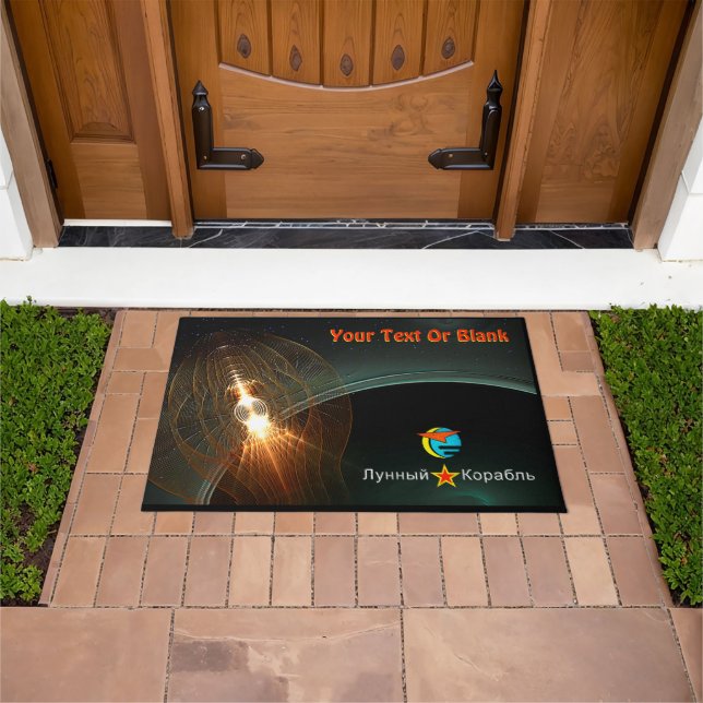 The Russian Moon Landing Doormat (Outdoor)