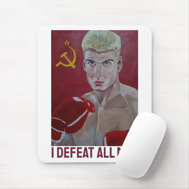 The Russian Painting by Alfred Fox Mouse Pad (With Mouse)