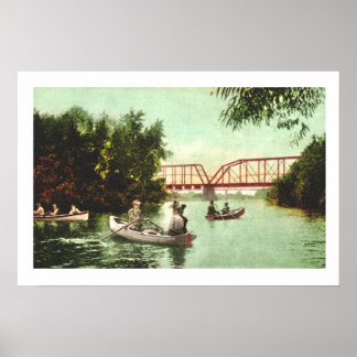 The Russian River Healdsburg Poster Print