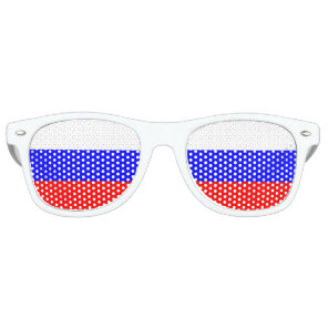 The Russian tricolour | Flag of Russia Retro Sunglasses