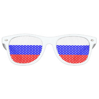 The Russian tricolour | Flag of Russia Retro Sunglasses
