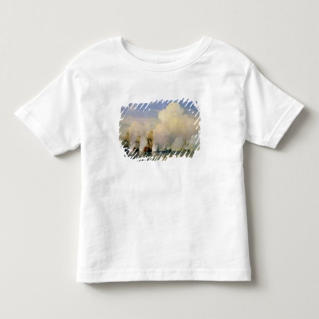 The Russo-Swedish Sea War near Kronstadt in 1790 Toddler T-shirt (Front)