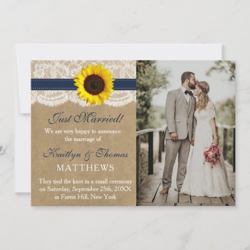 The Rustic Kraft Sunflower Wedding Collection Announcement
