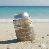 The Rustic Sand Dollar Beach Wedding Collection